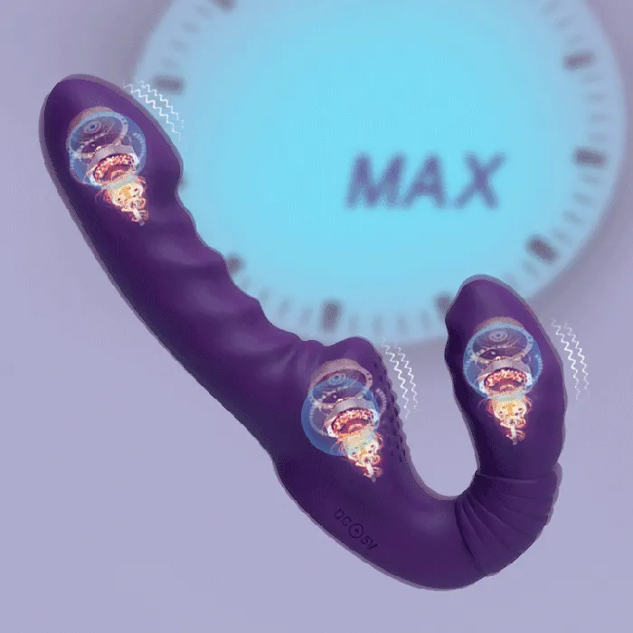 Female Sex Toys mysite Remote Control Vibrating Strapless Dildo Couples