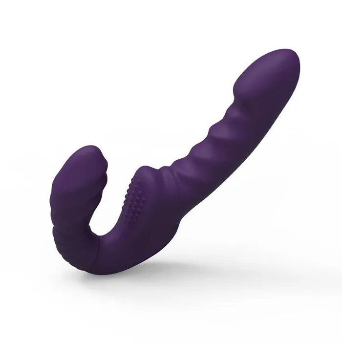 Female Sex Toys mysite Remote Control Vibrating Strapless Dildo Couples