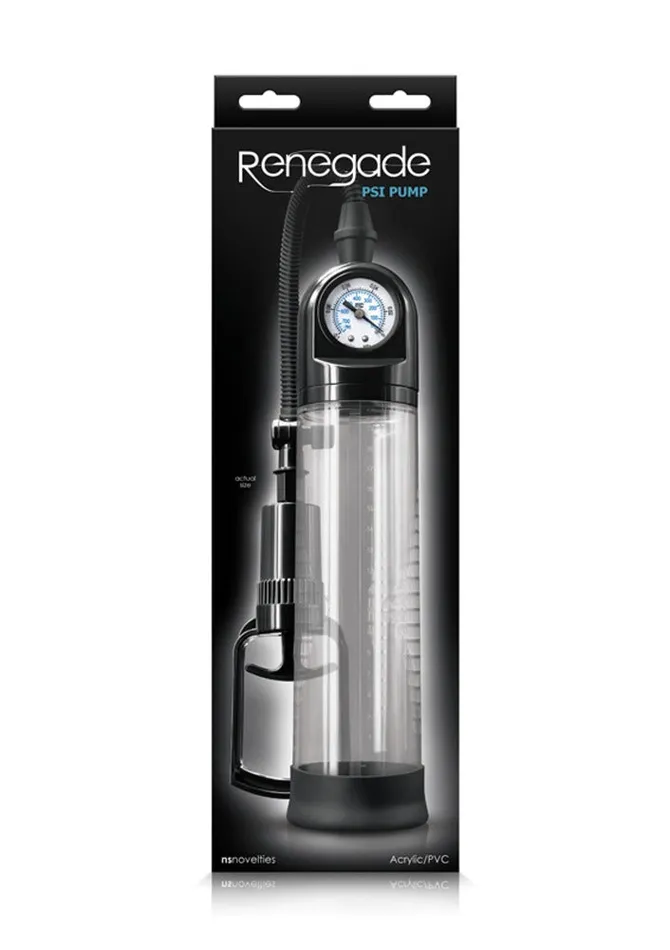NS Novelties Male Sex Toys Renegade PSI Pump
