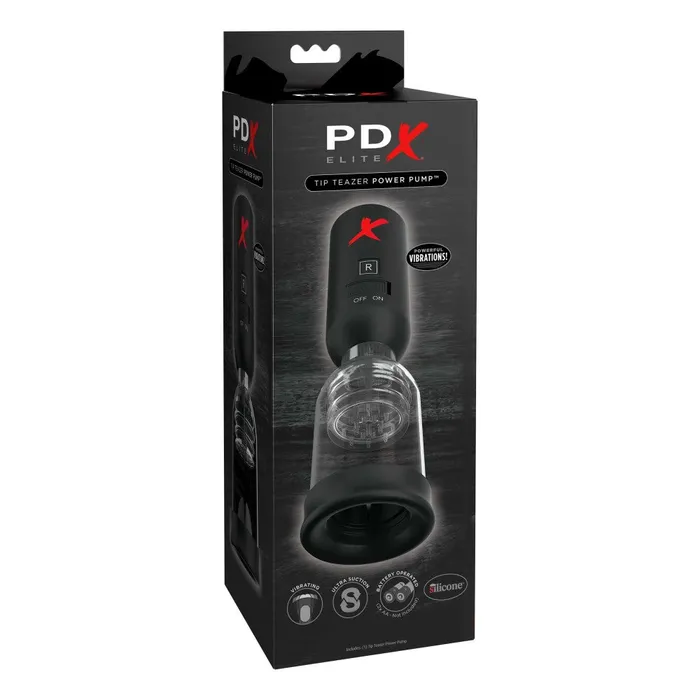 PDX Elite Tip Teazer Power Pump PipeDream Male Sex Toys