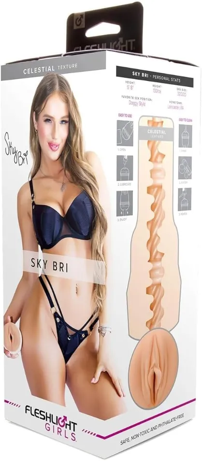 Sexessories Male Sex Toys Fleshlight Girls Sky Bri Celestial