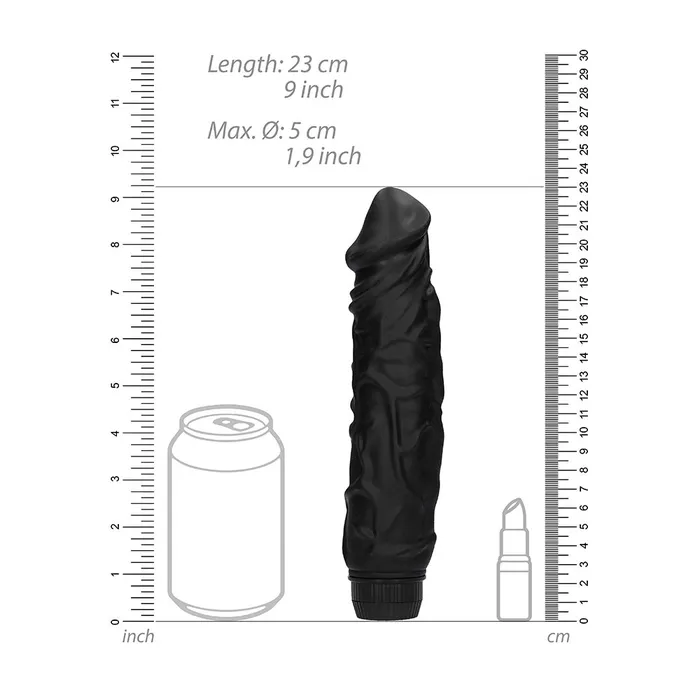 Shots Toys Vibrators Realistic Vibrator Black Shots Toys Vibrators Realistic Vibrator Black