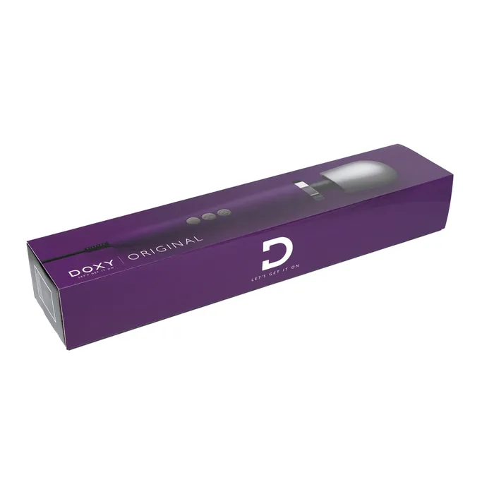 Vibrators Doxy Doxy Original Wand Massager UK Plug Purple