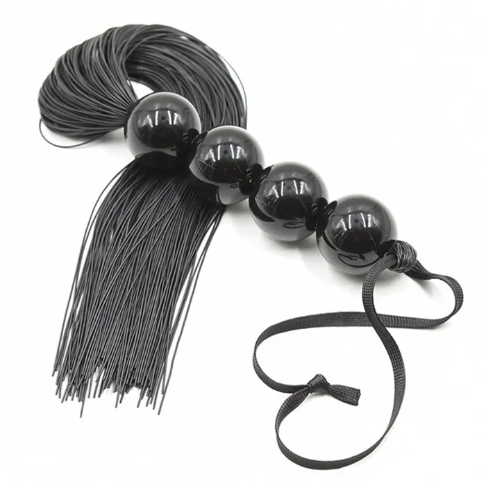 Kinkpod Gourd Shaped Handle with Wrist Whip Flogger Female Sex Toys