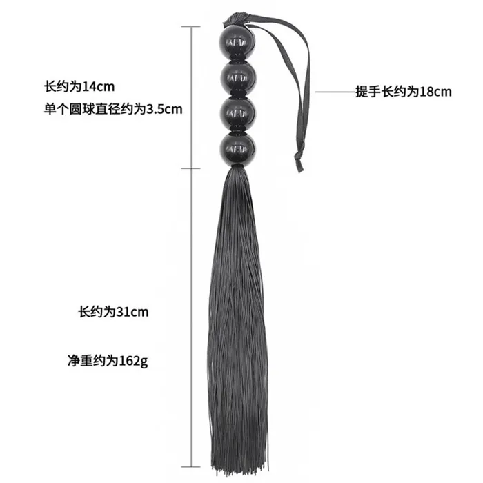 Kinkpod Gourd Shaped Handle with Wrist Whip Flogger Female Sex Toys