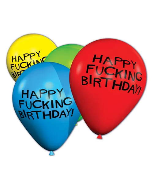11 Happy Fucking Birthday Balloons Bag Of 8 Little Genie Productions LLC Vibrators 11 Happy Fucking Birthday Balloons Bag Of 8 Little Genie Productions LLC Vibrators