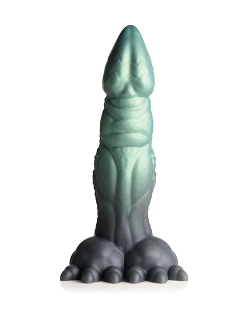 Creature Cocks Dickosaur Dinosaur Silicone Dildo BlackTeal Xr LLC Dildos