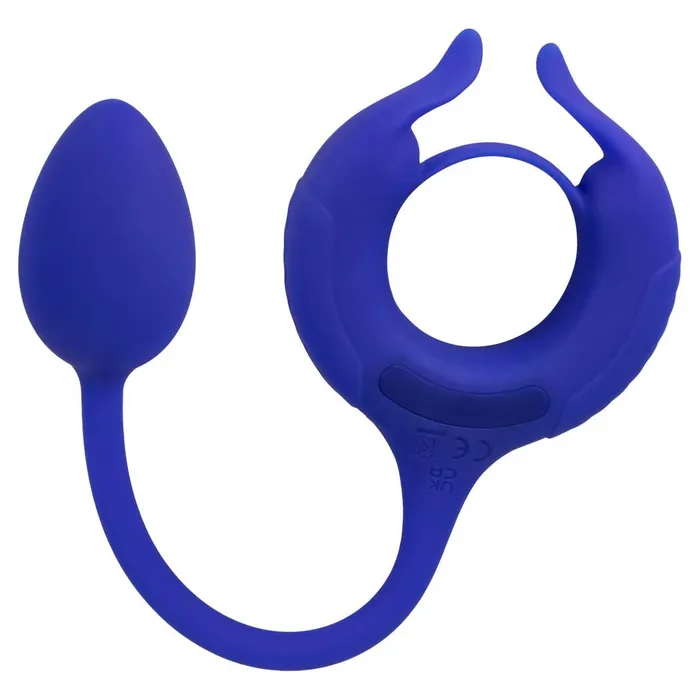 Male Sex Toys CalExotics Admiral Plug and Play Weighted Cock Ring CalExotics