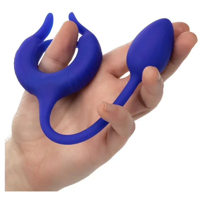 Male Sex Toys CalExotics Admiral Plug and Play Weighted Cock Ring CalExotics