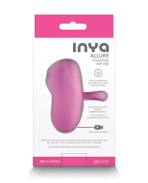 Ns Novelties INC Vibrators Inya Allure Pulsating Air Vibe