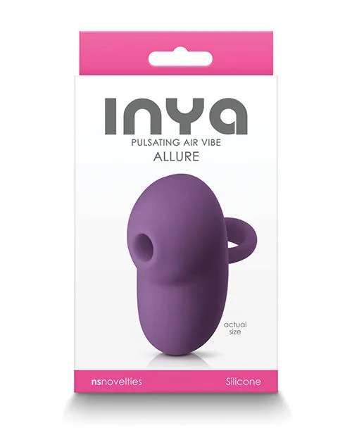 Ns Novelties INC Vibrators Inya Allure Pulsating Air Vibe