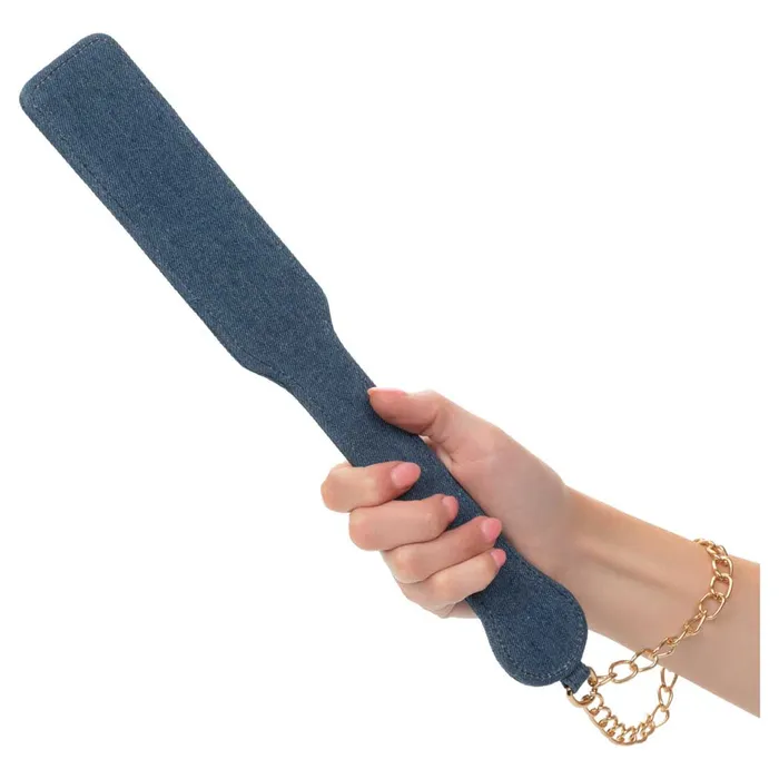 Vibrators CalExotics CalExotics Ride em Premium Denim Paddle