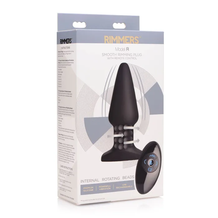 Rimmers Rimming Plug With Remote XR Brands Male Sex Toys