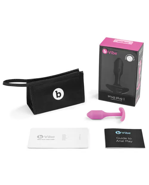WEIGHTED SNUG PLUG 1 BVibe Anal