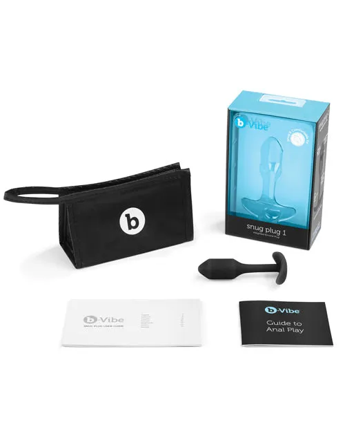 WEIGHTED SNUG PLUG 1 BVibe Anal
