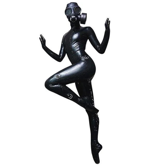 Vibrators Own Pleasures Latex Catwoman Costume S to XXL